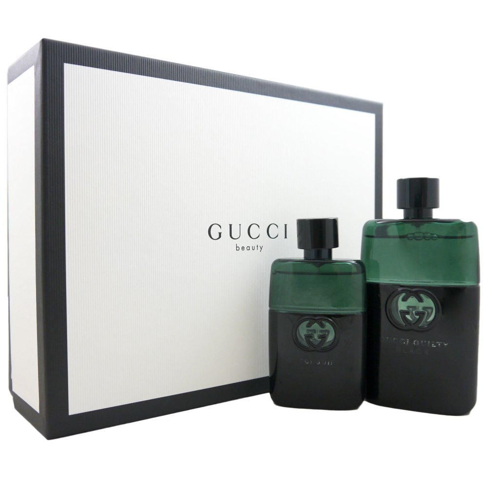 Gucci Guilty Black Pour Homme Set 90 Ml EDT 50 Ml EDT Bei Riemax