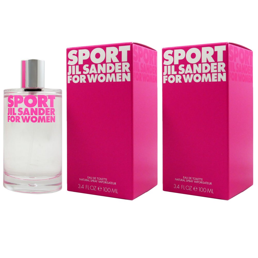 Jil Sander Sport For Women Woman X Ml Eau De Toilette Edt Set