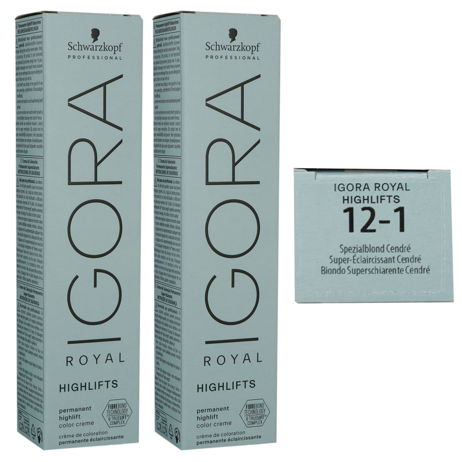 Schwarzkopf Igora Royal Highlifts 2 X 60 Ml 12 1 Set