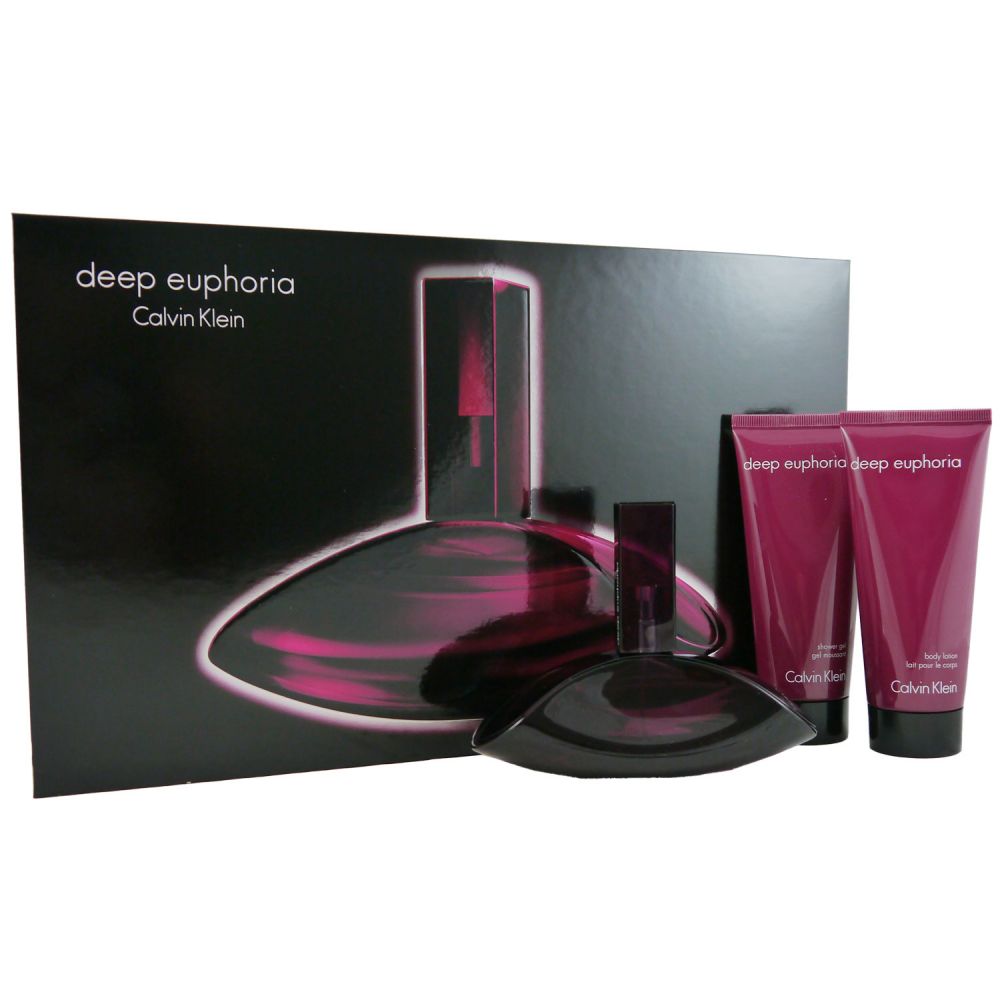 Calvin Klein Deep Euphoria Set 100 EDP & 100ml Bodylotion bei Riemax