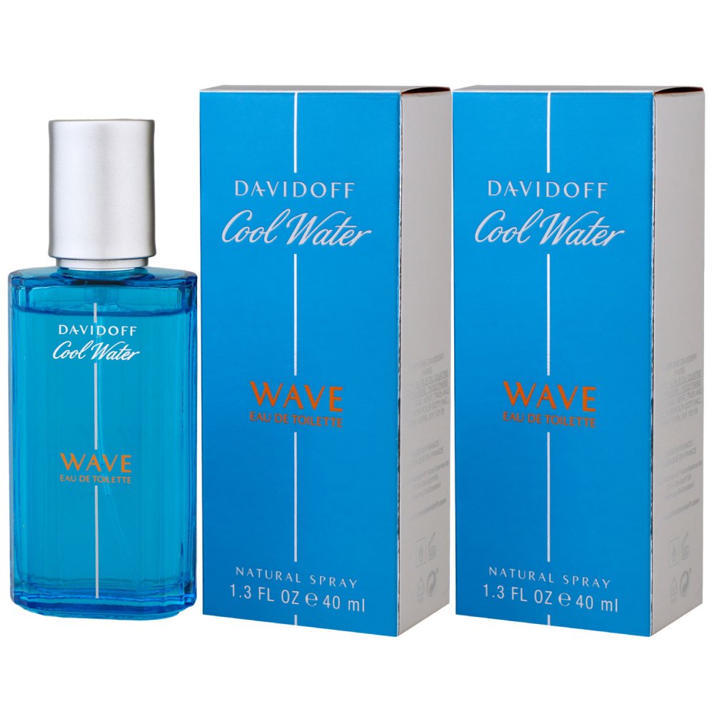 Davidoff Cool Water Wave Man Men 2 x 40 ml Eau de Toi