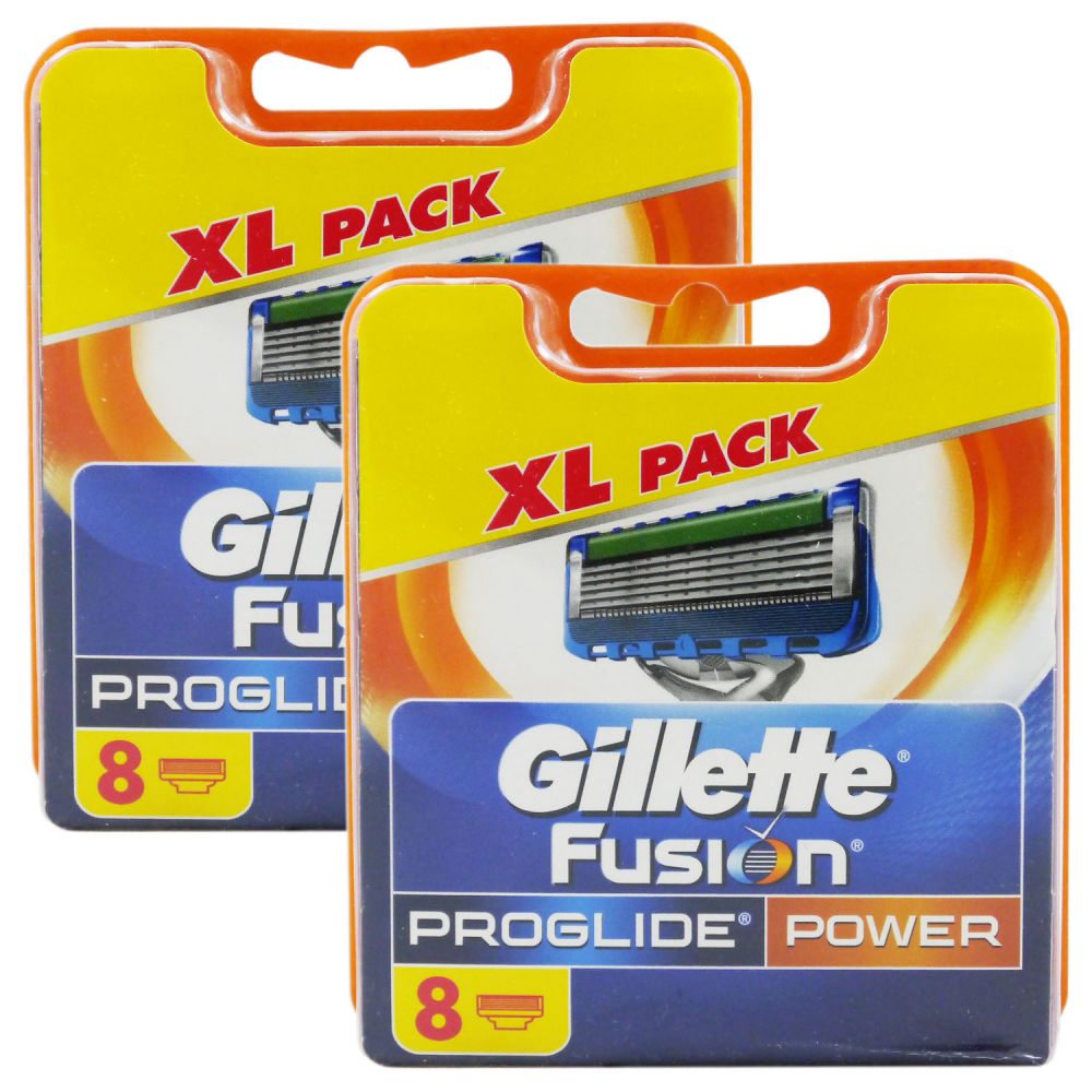 16 Stück Ersatzklingen Rasierklingen Klingen für Gillette Fusion Proglide NEU 