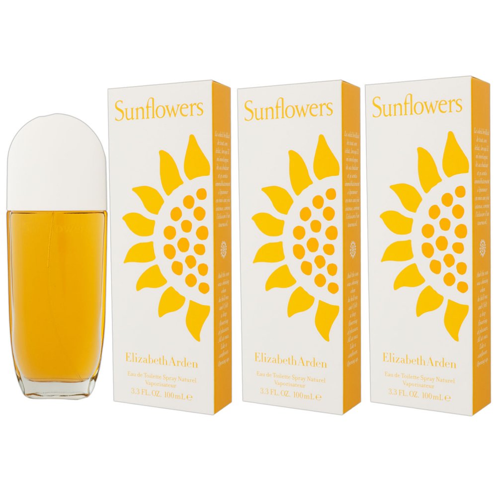 Elizabeth Arden Sunflowers 3 x 100 ml EDT Set
