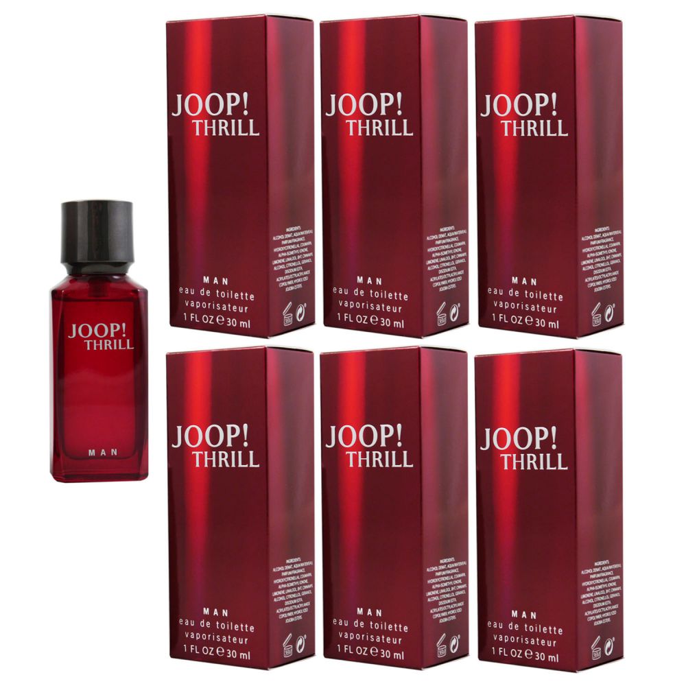 Joop Thrill Man / Men 6 x 30 ml Eau de Toilette EDT Set bei Riemax