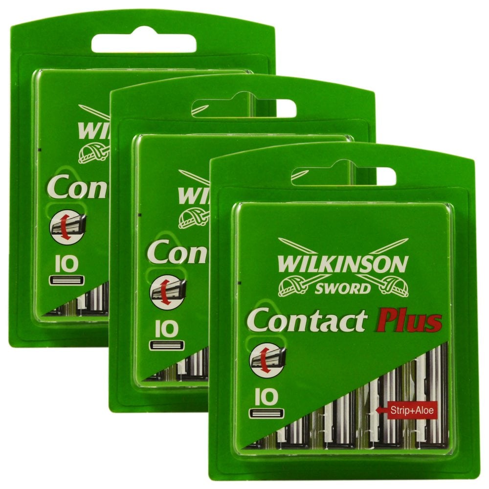 30 Wilkinson Sword Contact Plus Rasierklingen bei Riemax