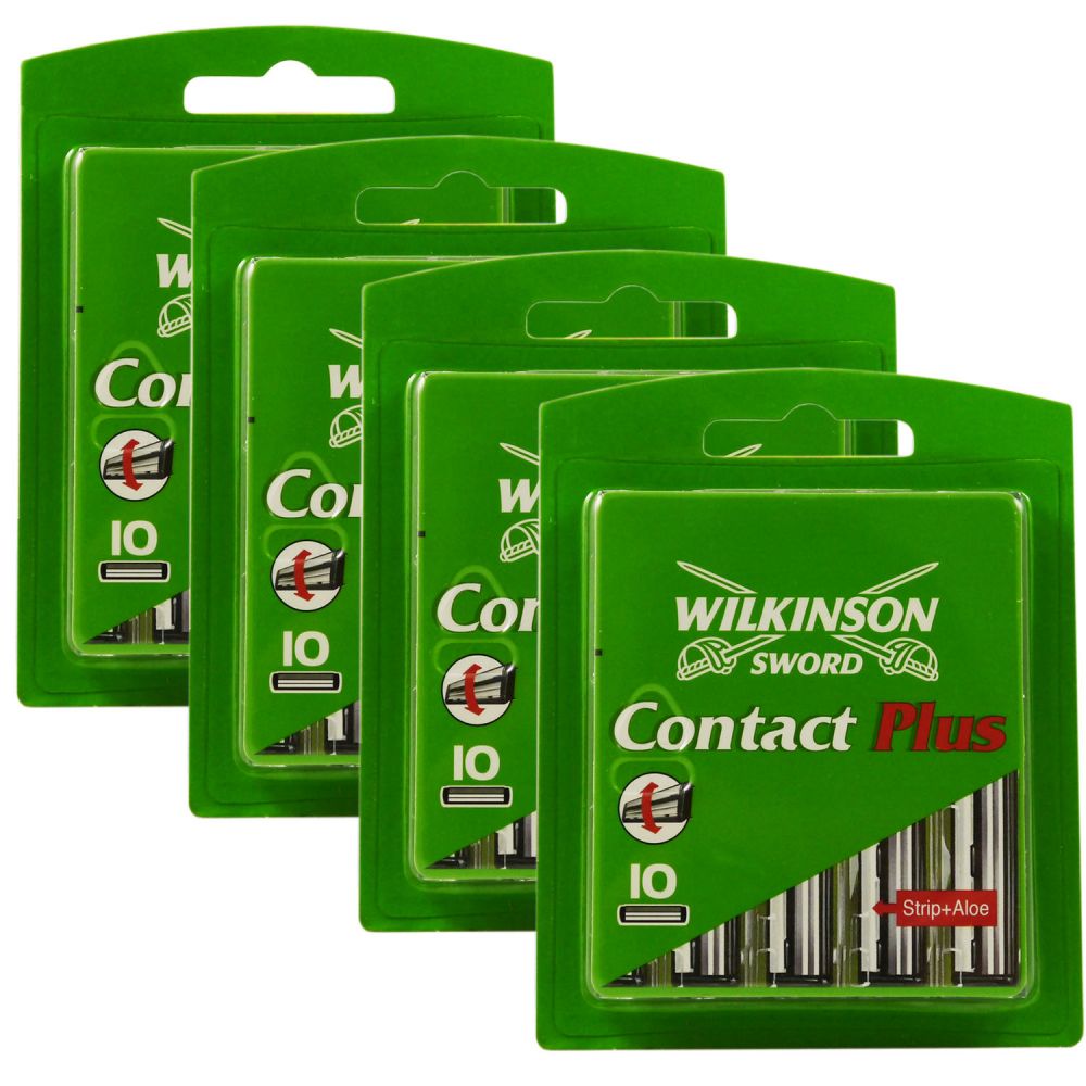 40 Wilkinson Sword Contact Plus Rasierklingen bei Riemax