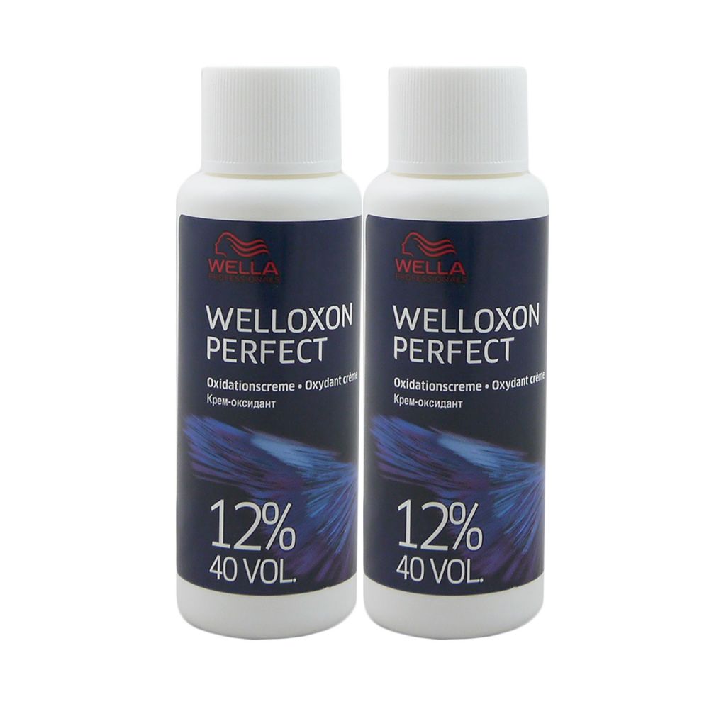 2 x 60 ml Wella Welloxon Perfect 12% Set