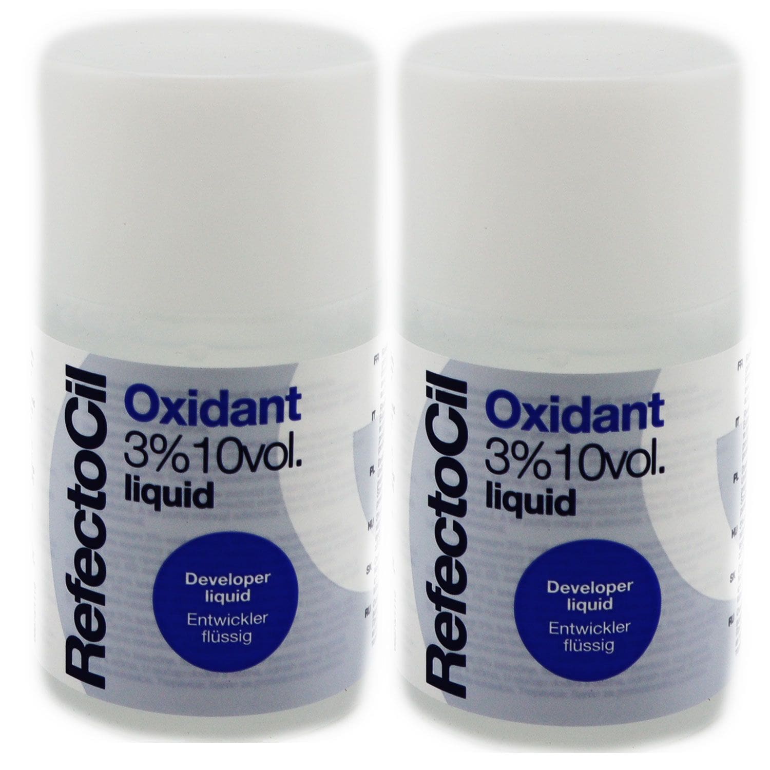 2 x RefectoCil Oxidant 3 % Liquid Entwickler f�r Augenbrauen & Wimpernfarbe 100ml