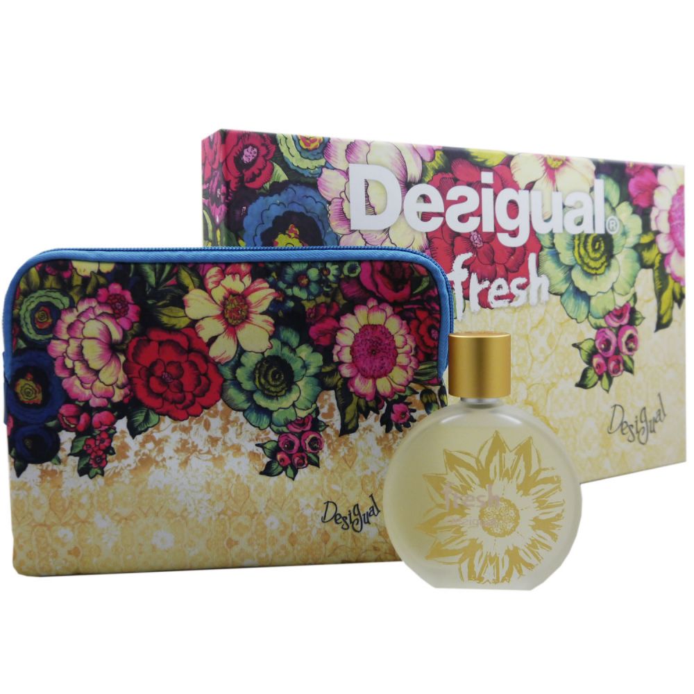 Desigual Fresh Woman Set 100ml Edt And Kulturbeutel Tasche Bei Riemax 