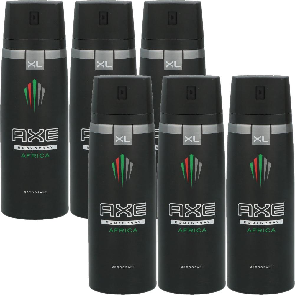 Axe Deo Deospray Deodorant Neues Design 6 x 200 ml bei Riemax