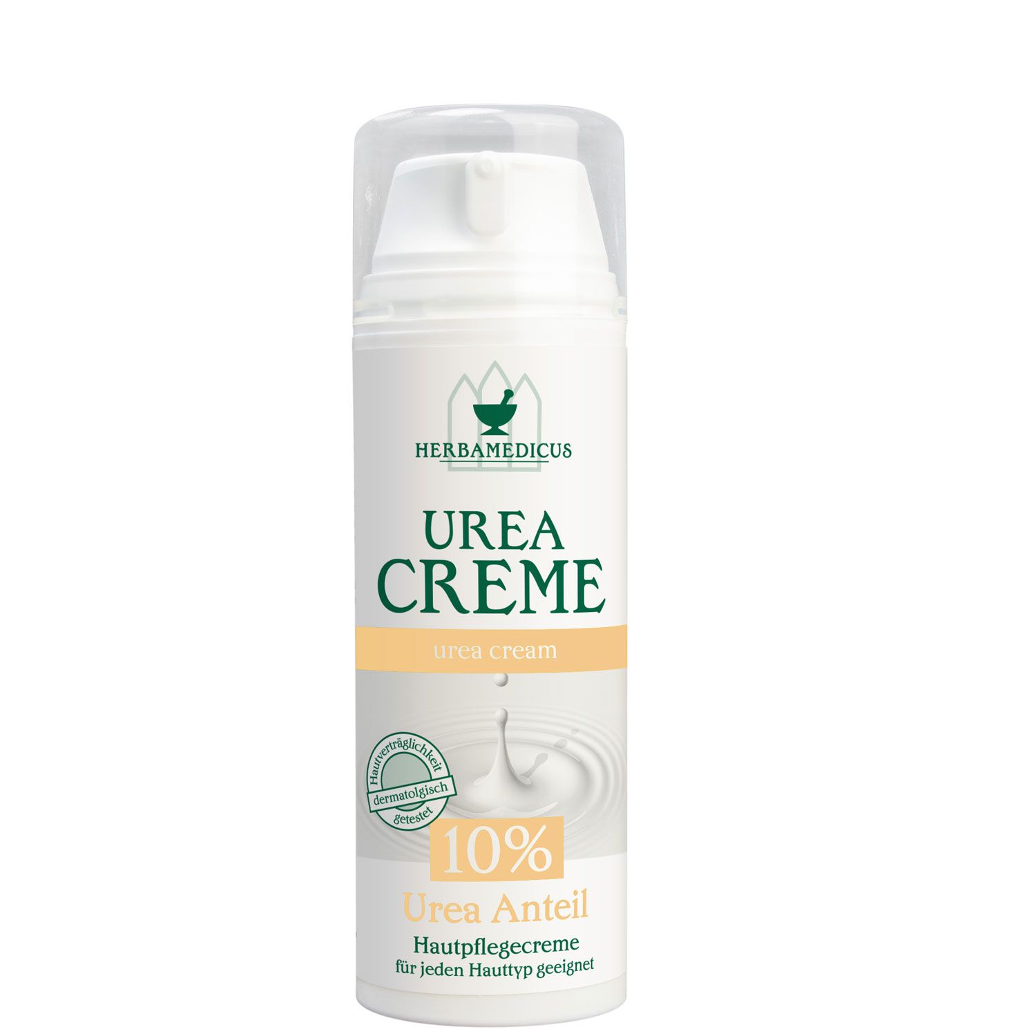 Herbamedicus Urea Creme 140 ml Hautbalsam für trockene raue schuppige ...
