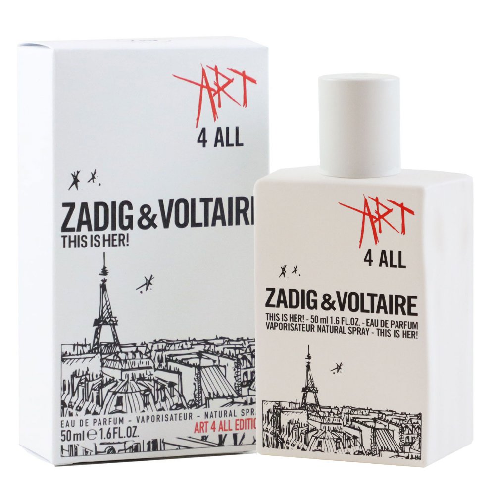 Zadig & Voltaire This is Her Art 4 All 50 ml EDP Limited Edition bei Riemax