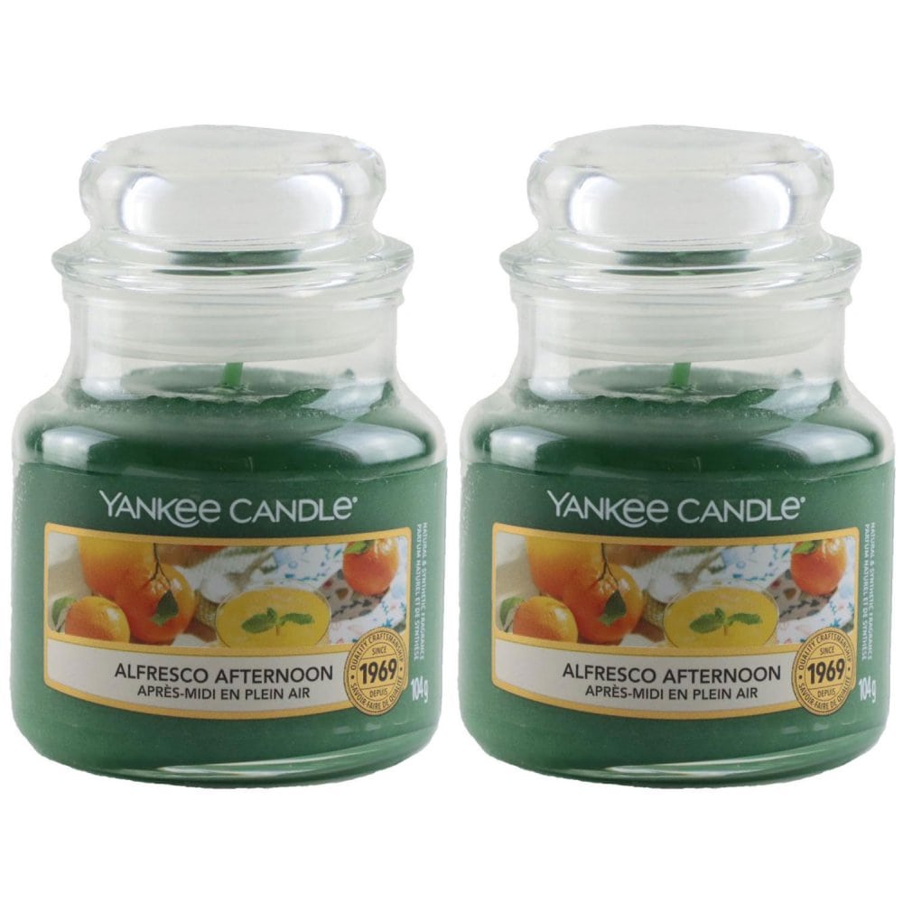 Yankee Candle Duftkerze Alfresco Afternoon Jar 2 x 104 g bei Riemax