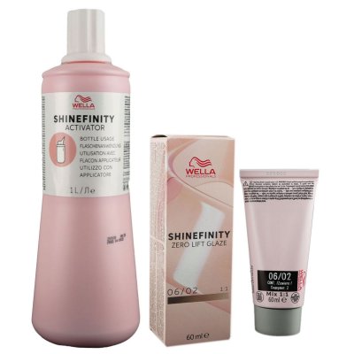 Wella Shinefinity Glaze Set 60ml + 1L