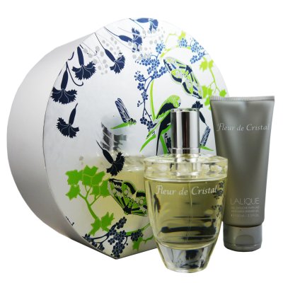 GEBRAUCHT Lalique Fleur de Cristal Set 100 ml EDP 100 ml