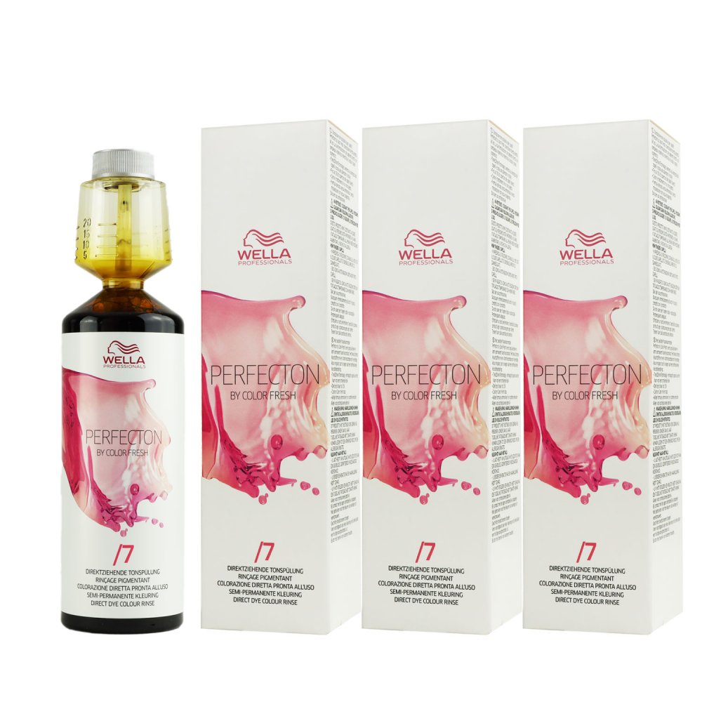 Perfecton Wella Perfecton by Color Fresh 3 x 250 ml /7 Braun