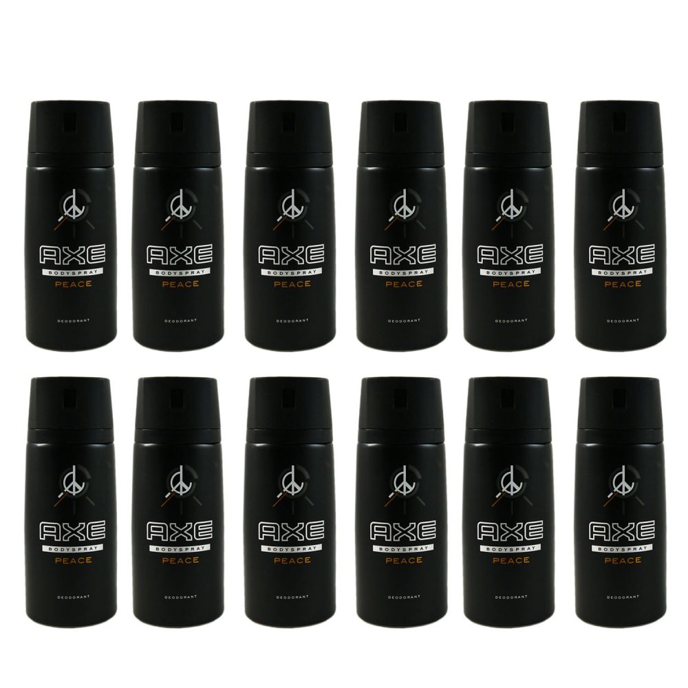 Axe Peace Deo Neues Design Deospray 12 x 150ml bei Riemax