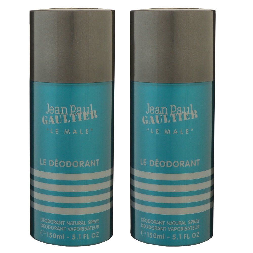 Jean Paul Gaultier Le Male 2 x 150 ml Deo Spray Deodora