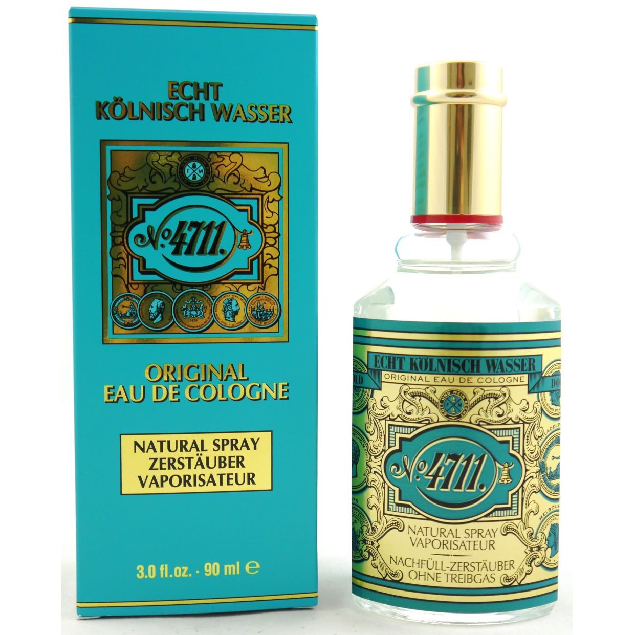 4711 Echt Kölnisch Wasser 90 ml Eau de Cologne EDC bei Riemax