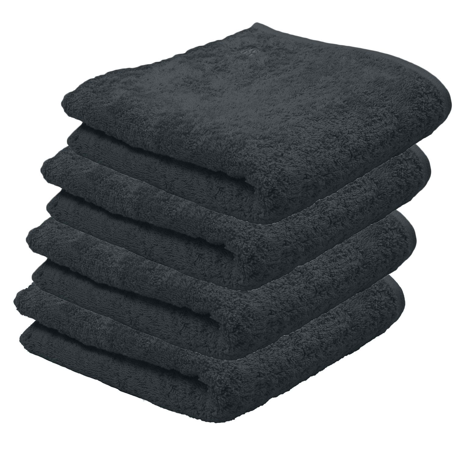 4er Ross Frottier Handtuch 4004 Vita 87 Schiefer 50 x 100 cm Baumwolle Set