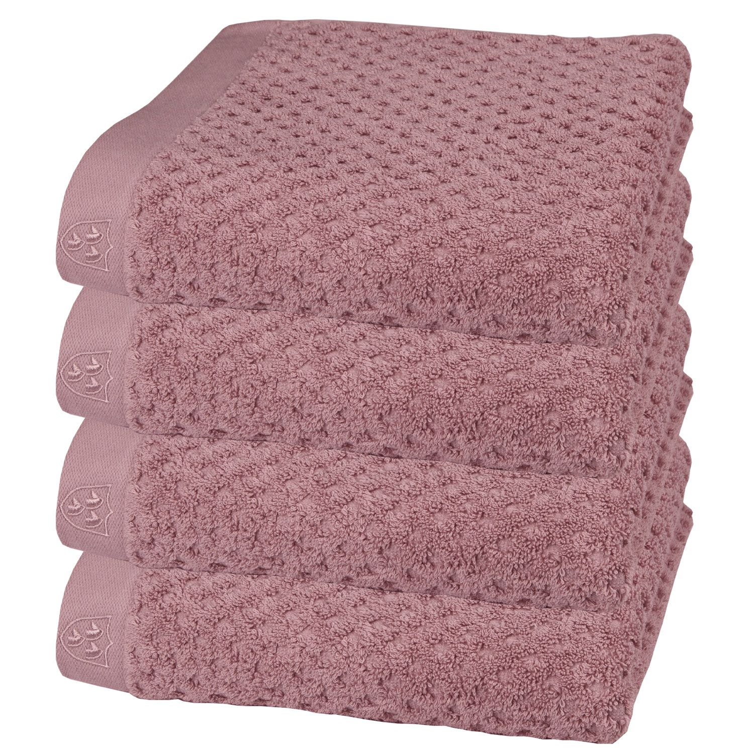 4er Ross Frottier Handtuch 4010 Harmony 18 Altrose 50 x 100 cm 100 % Baumwolle Set