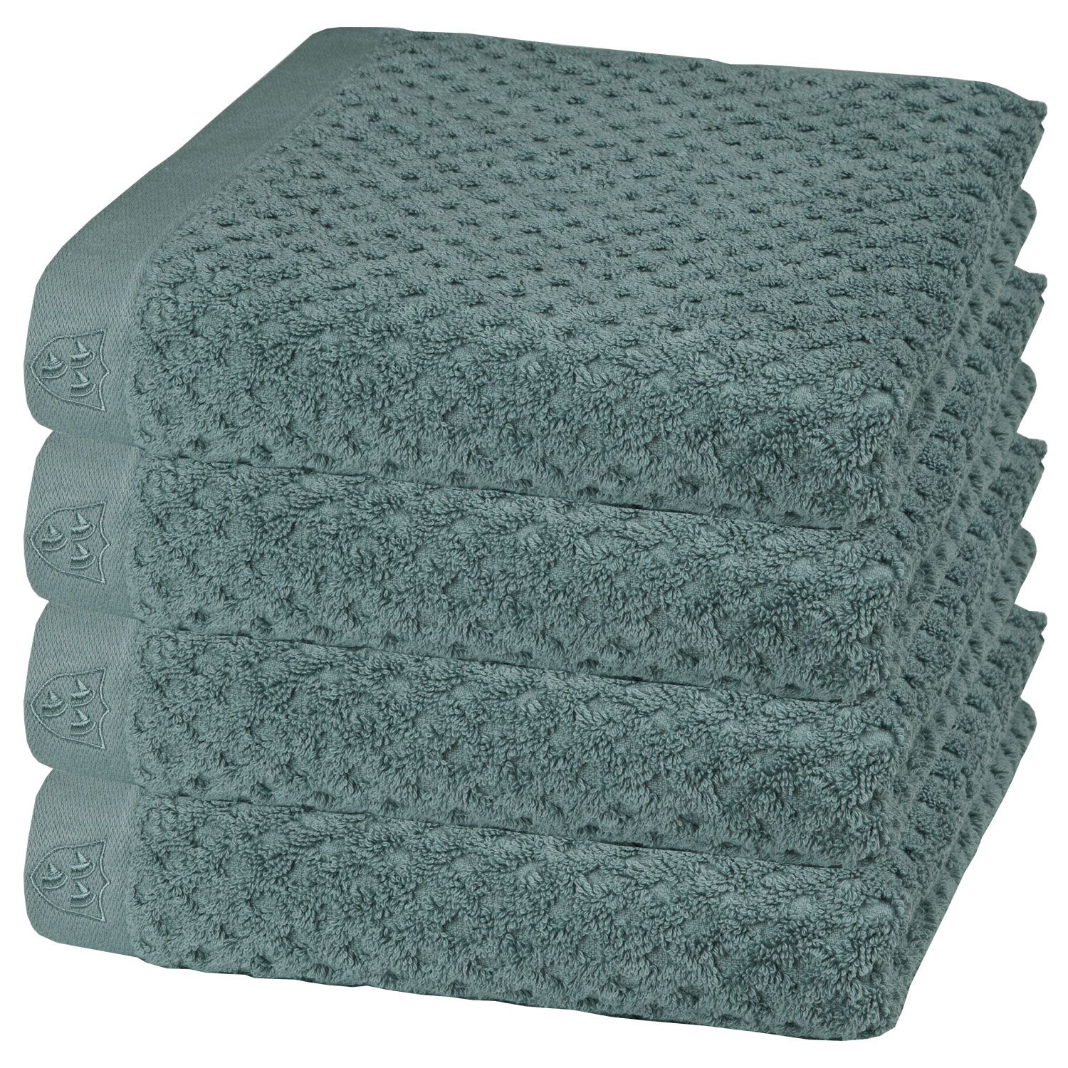 4er Ross Frottier Handtuch 4010 Harmony 34 Arktis 50 x 100 cm 100 % Baumwolle Set