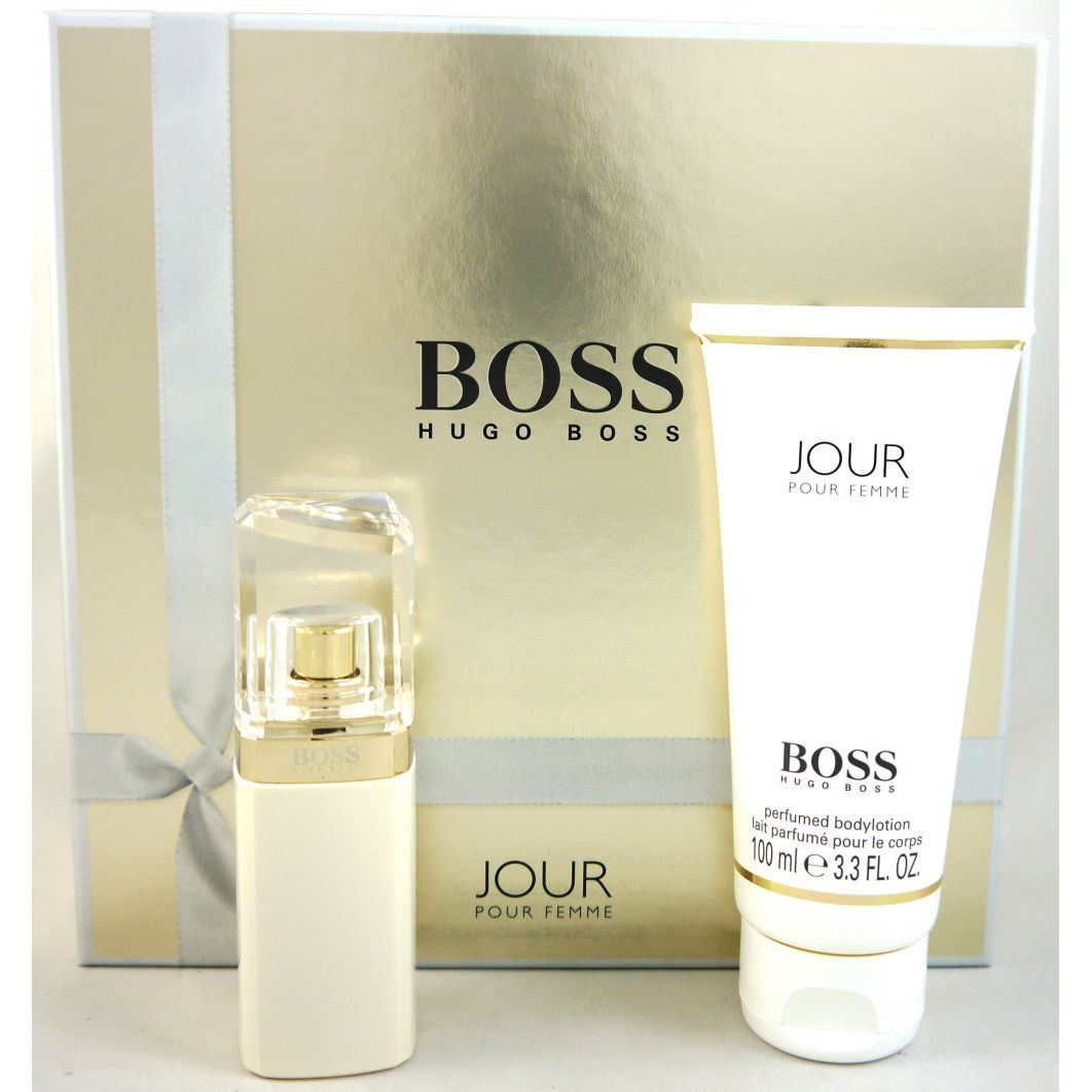 Hugo Boss Jour Pour Femme Set 30 ml Eau de Parfum EDP & 100 ml ...