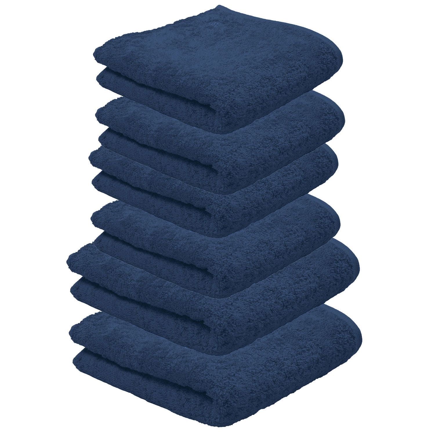 6er Ross Frottier Handtuch 4004 Vita 26 Denim 50 x 100 cm Baumwolle Set