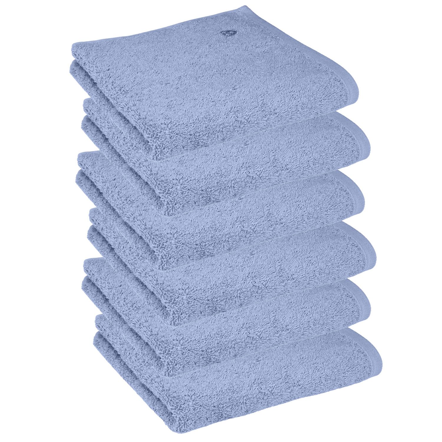 6er Ross Frottier Handtuch 4004 Vita 27 Himmelblau 50 x 100 cm Baumwolle Set