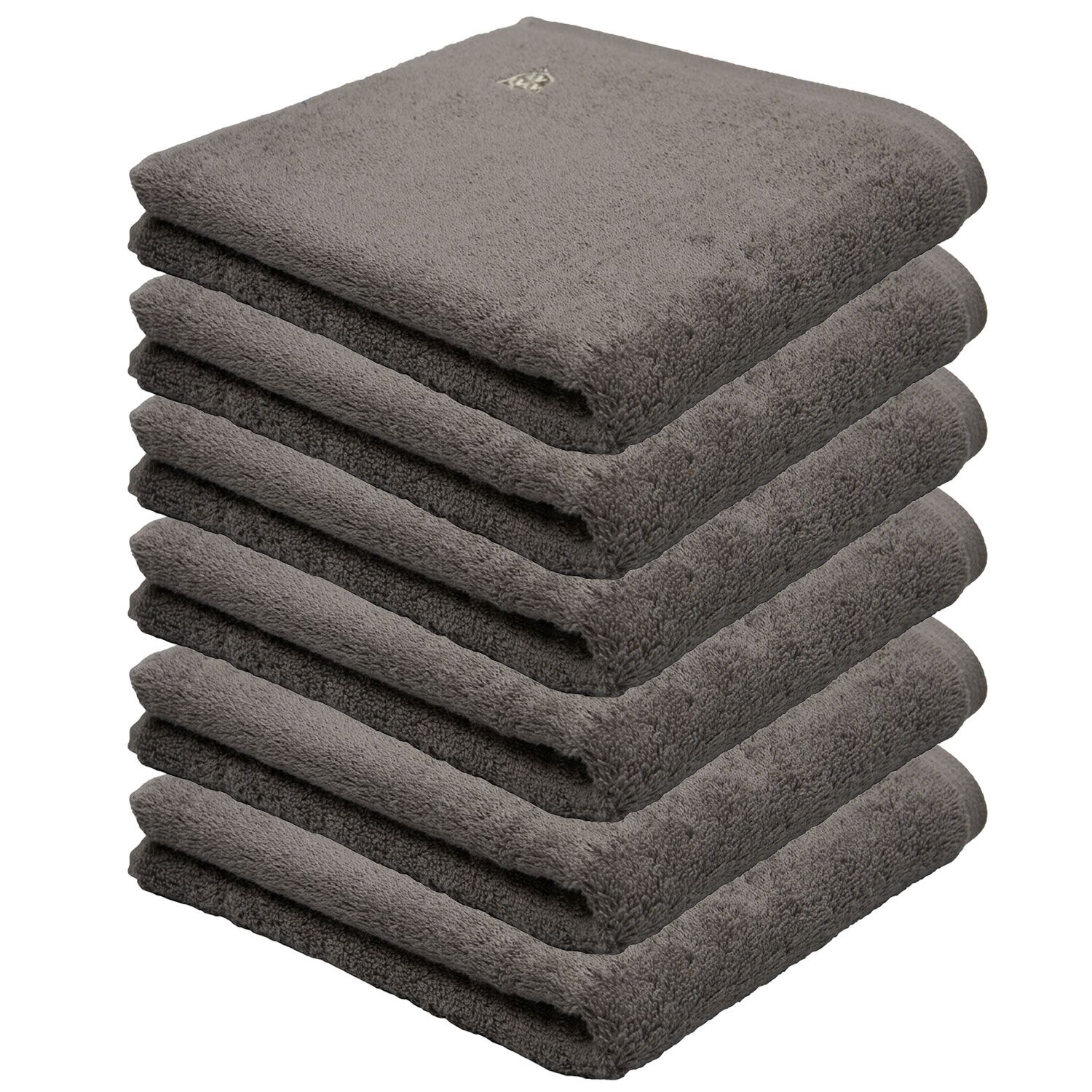 6er Ross Frottier Handtuch 4004 Vita 85 Flanell 50 x 100 cm Baumwolle Set