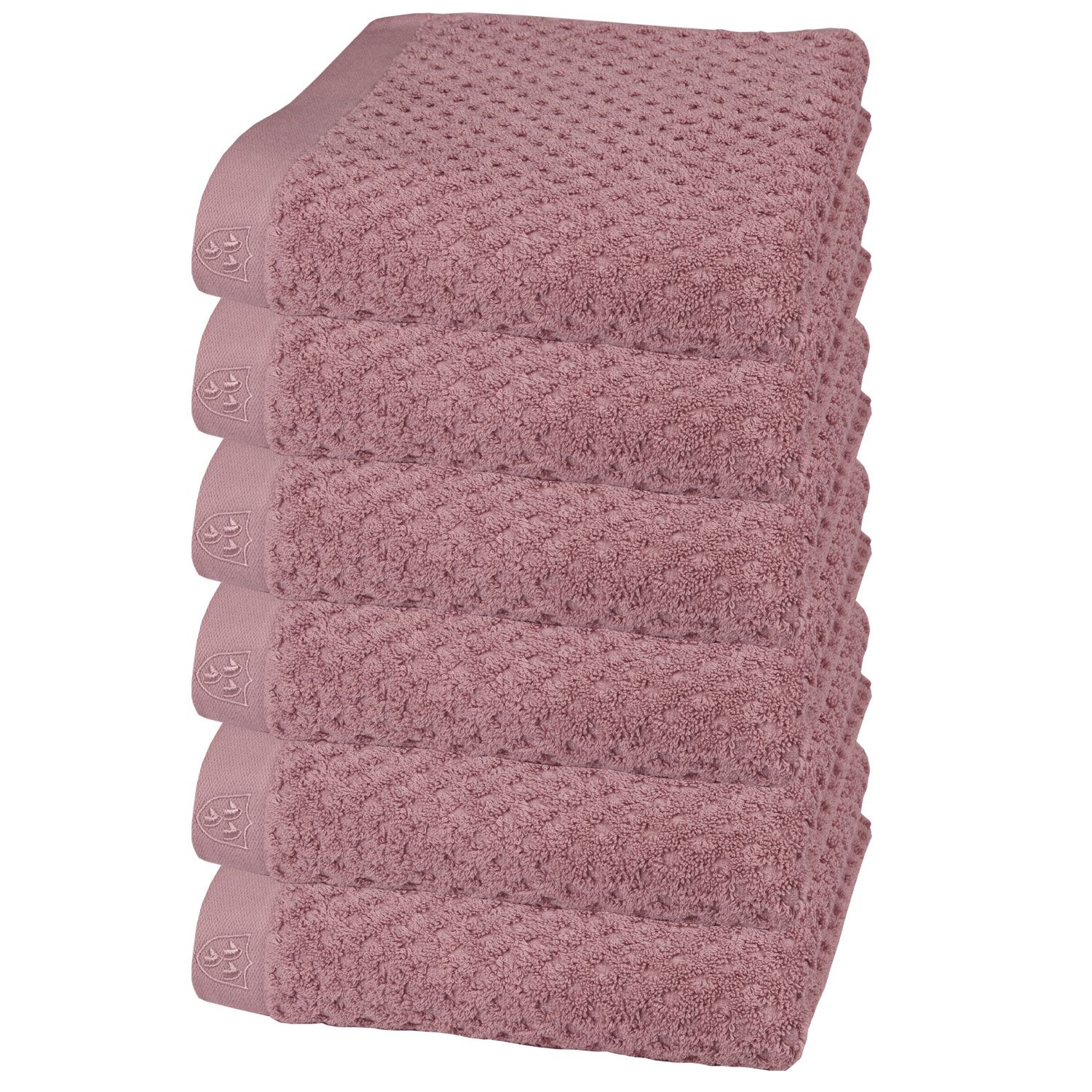 6er Ross Frottier Handtuch 4010 Harmony 18 Altrose 50 x 100 cm 100 % Baumwolle Set
