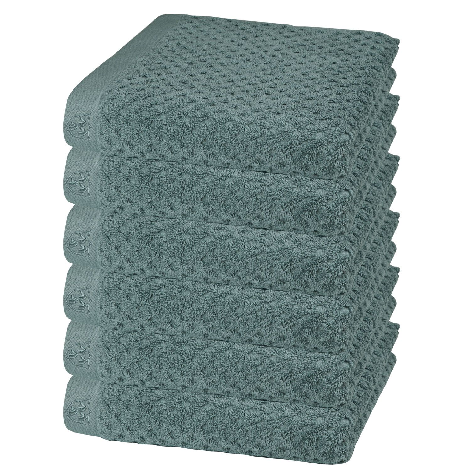 6er Ross Frottier Handtuch 4010 Harmony 34 Arktis 50 x 100 cm 100 % Baumwolle Set