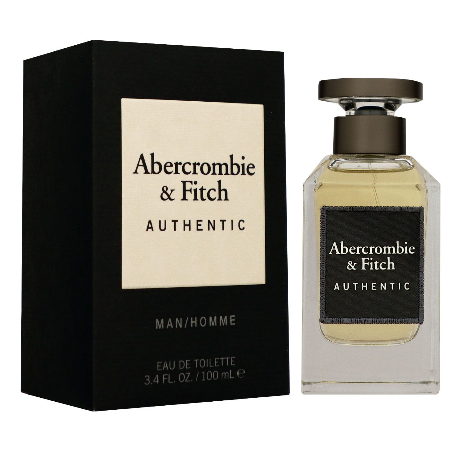 Abercrombie & Fitch Authentic Man 100 ml Eau de Toilette EDT Herrenduft