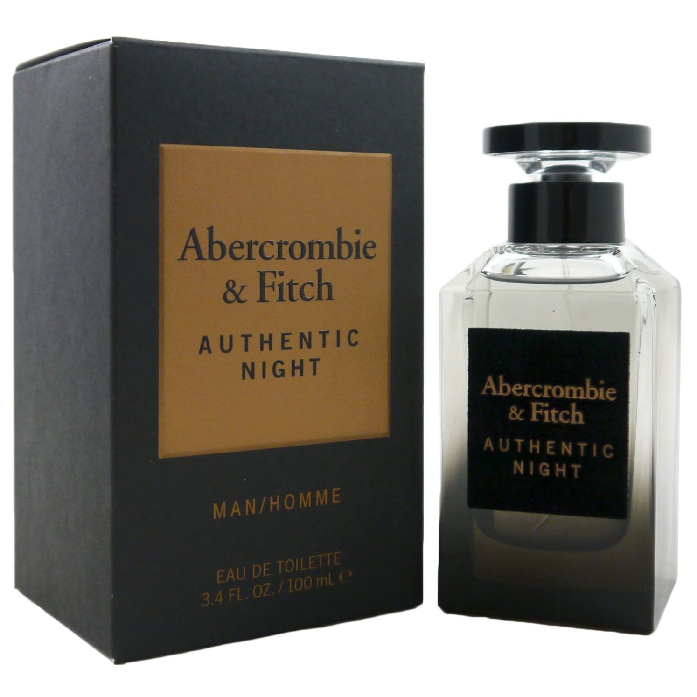 Abercrombie & Fitch Authentic Night Man 100 ml Eau de Toilette EDT