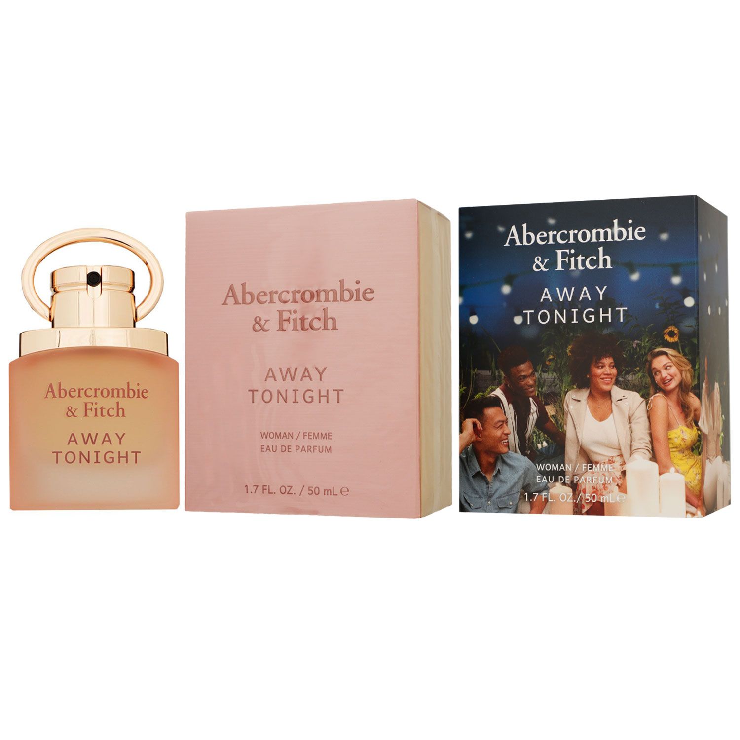 Abercrombie & Fitch Away Tonight Woman 2 x 50 ml Eau de Parfum EDP Set