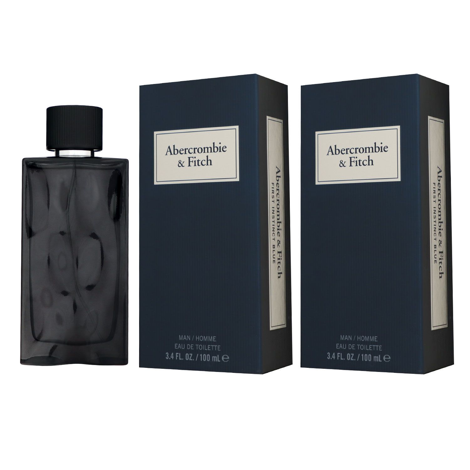 Abercrombie & Fitch First Instinct Blue Man 2 x 100 ml Eau de Toilette EDT