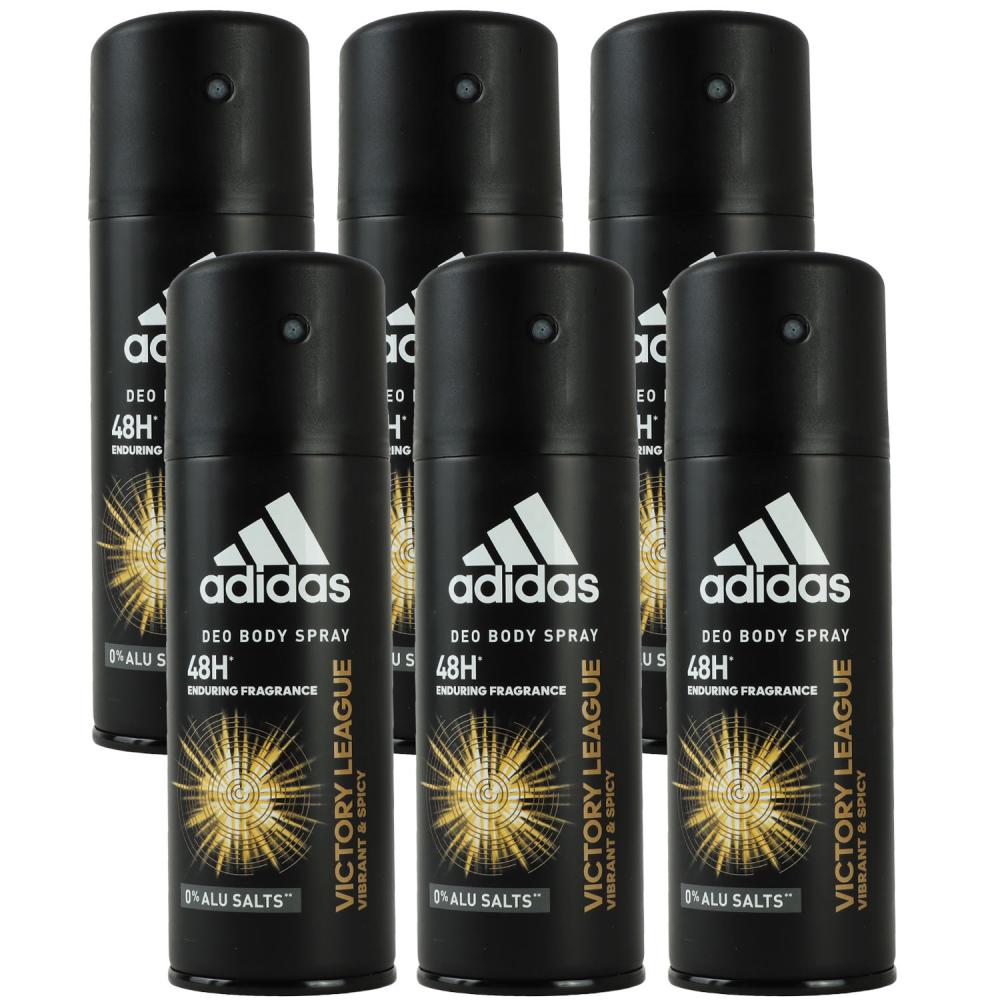 Adidas Deospray 6 x 150 ml Deodorant Deo Spray - verschiedene Sorten