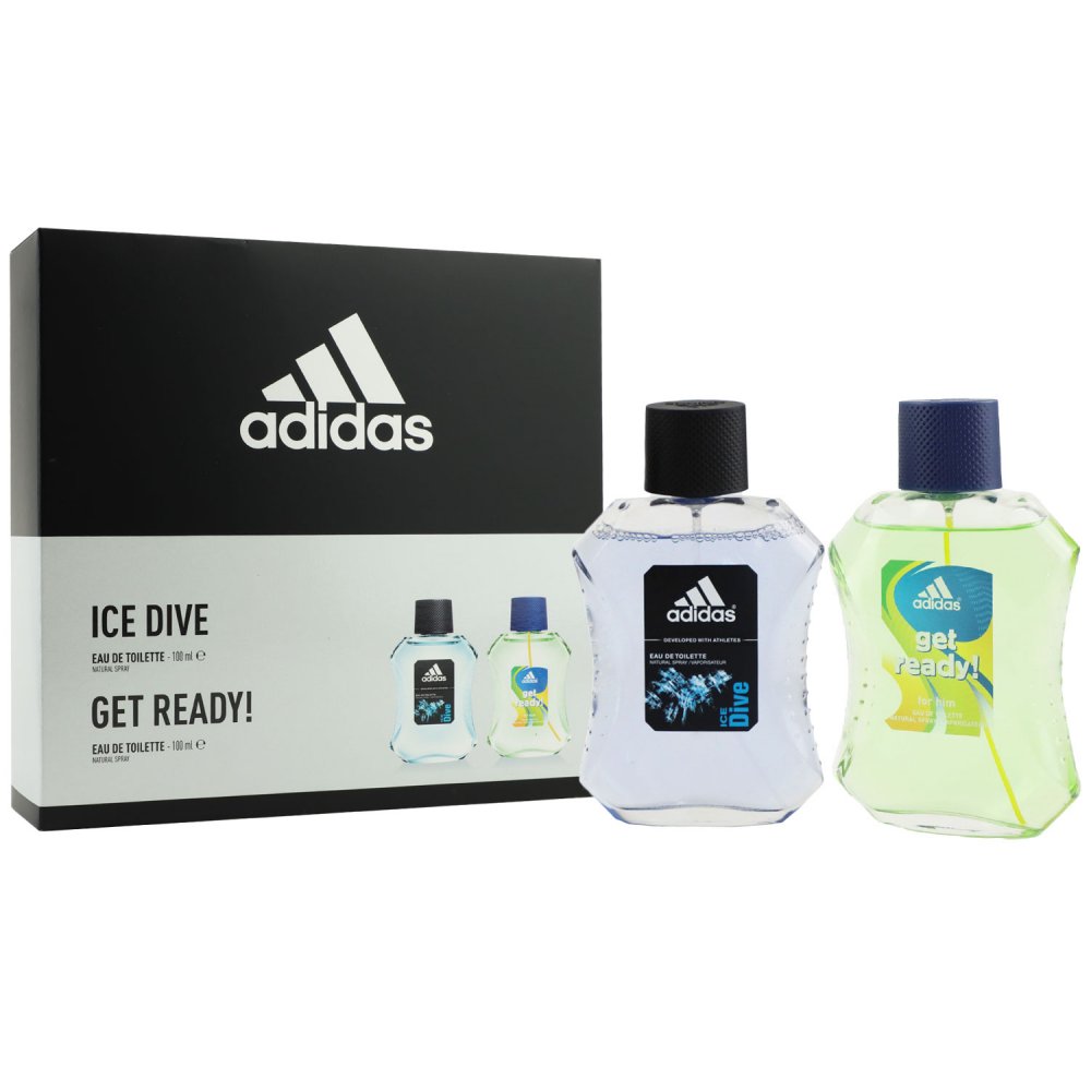 Adidas Set Ice Dive 100 ml EDT Get Ready 100 ml EDT