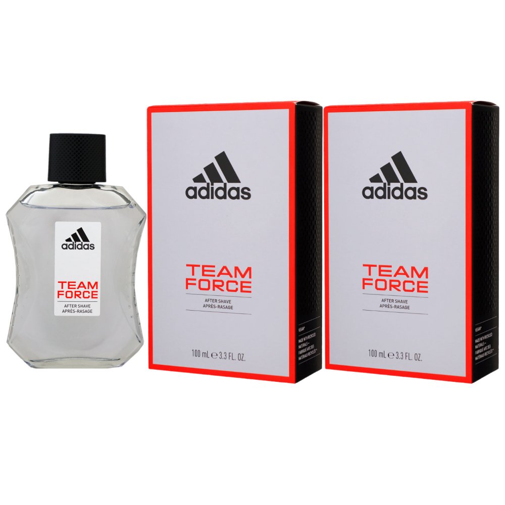 Adidas Team Force 2 x 100 ml Aftershave After Shave OVP