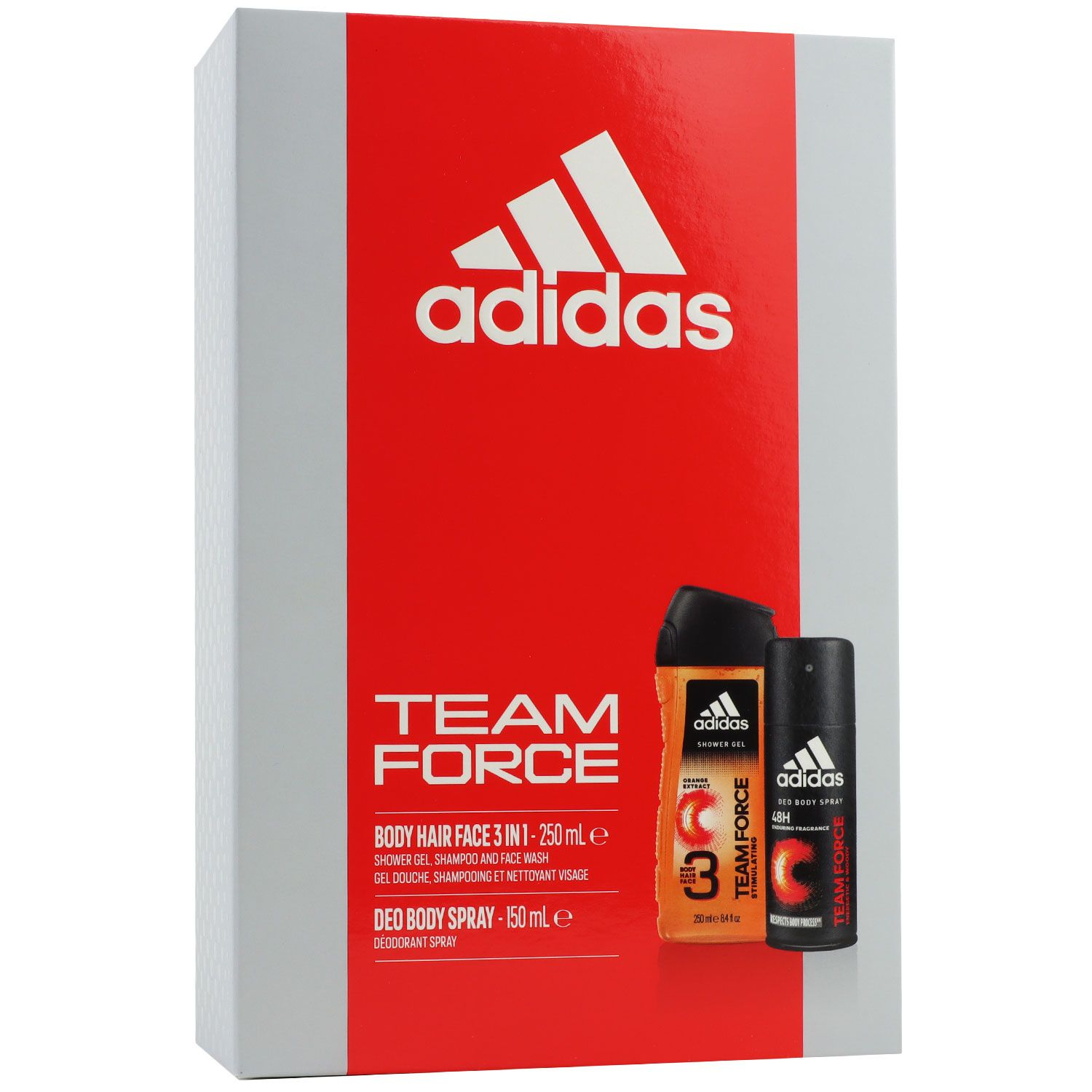 Adidas team force shower gel best sale