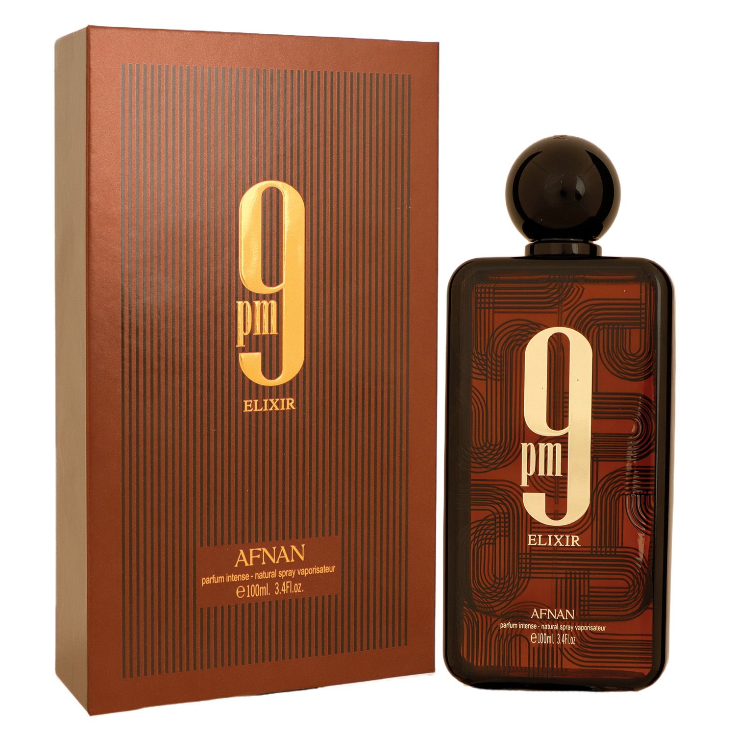 Afnan Perfumes 9pm Elixir 100 ml Eau de Parfum Intense EDP Unisex