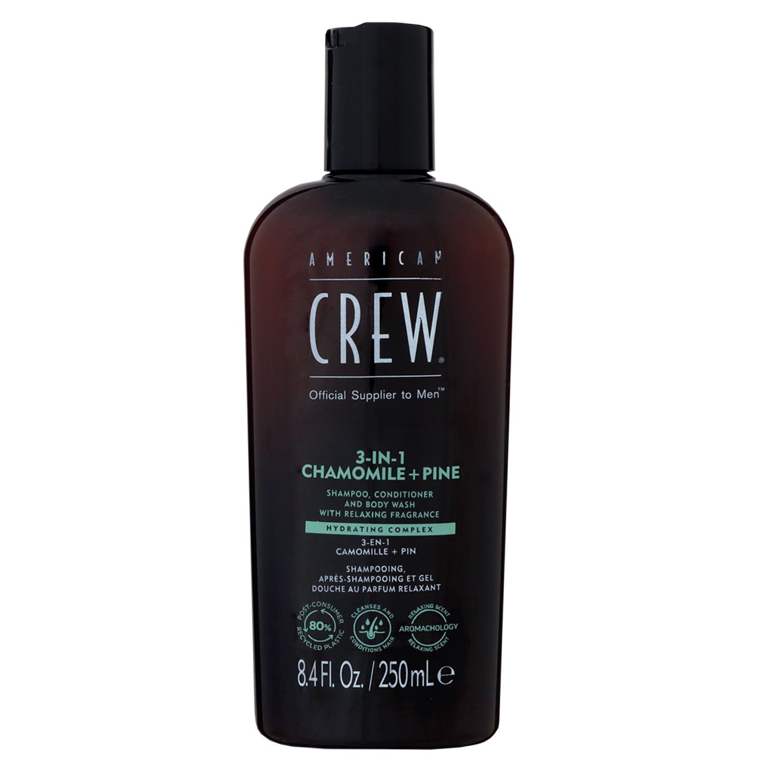 American Crew 3 in 1 250 ml Chamomile & Pine Shampoo & Conditioner & Body Wash