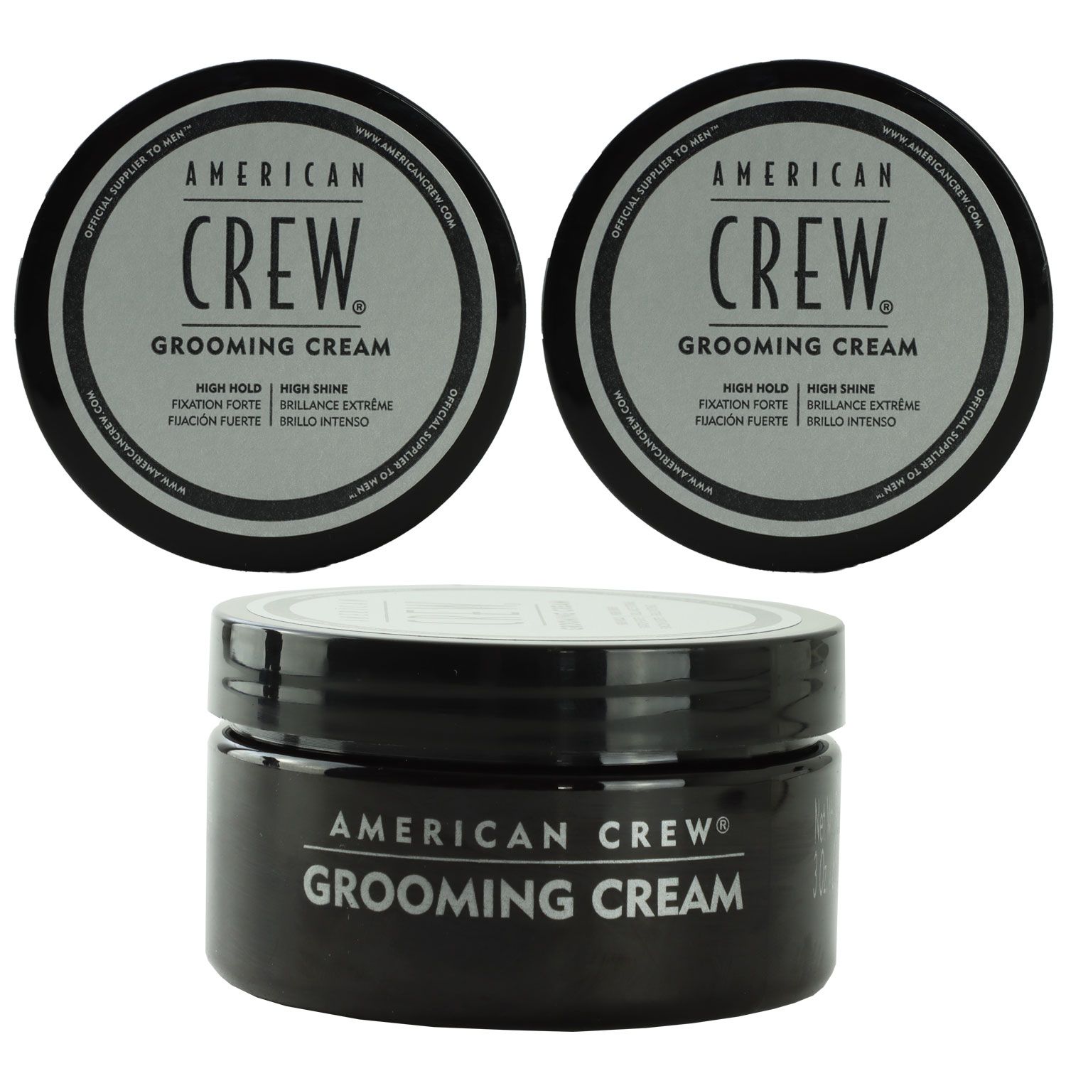 American Crew Classic 2 x 85 g Grooming Cream Stylingcreme starker Halt Set