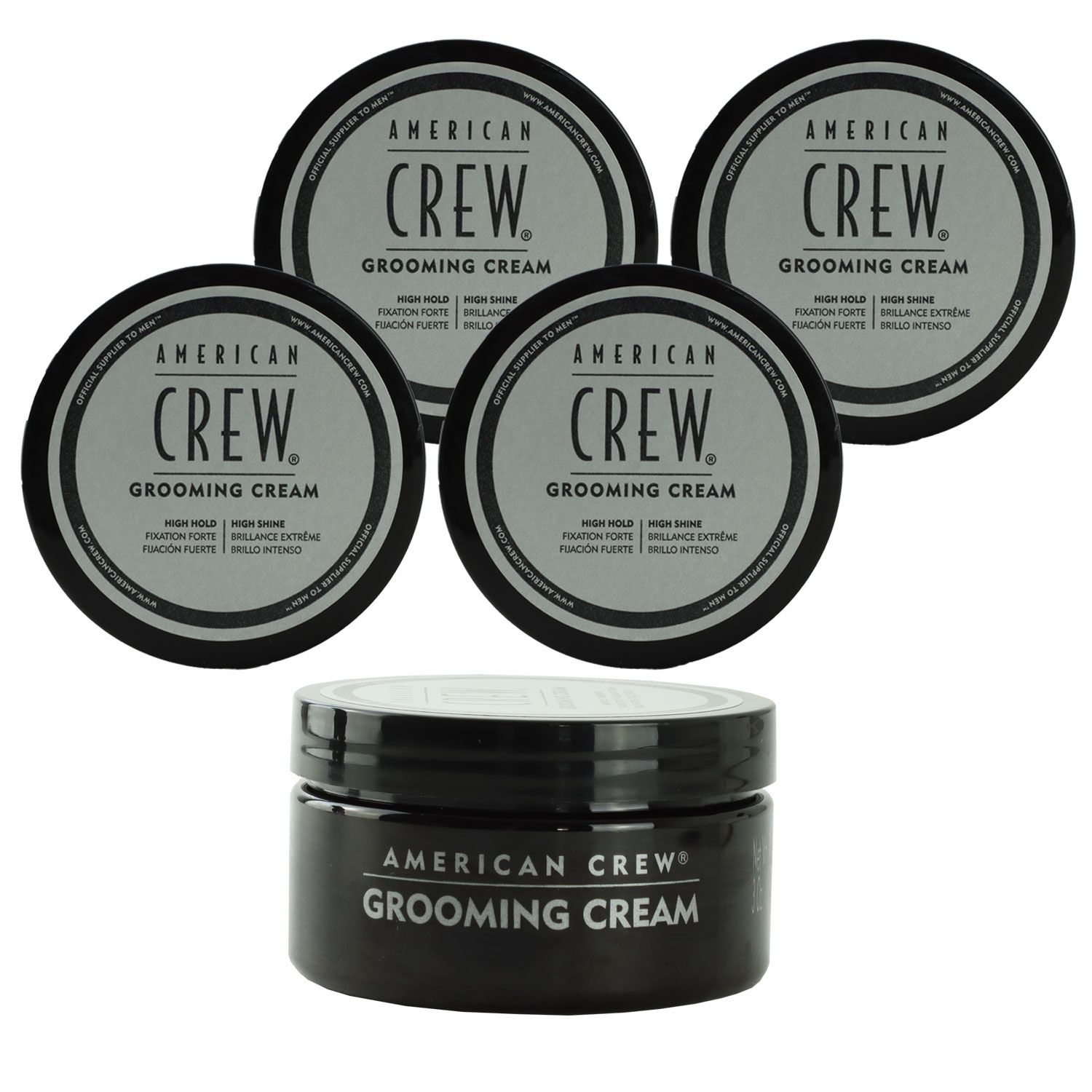 American Crew Classic 4 x 85 g Grooming Cream Stylingcreme starker Halt Set