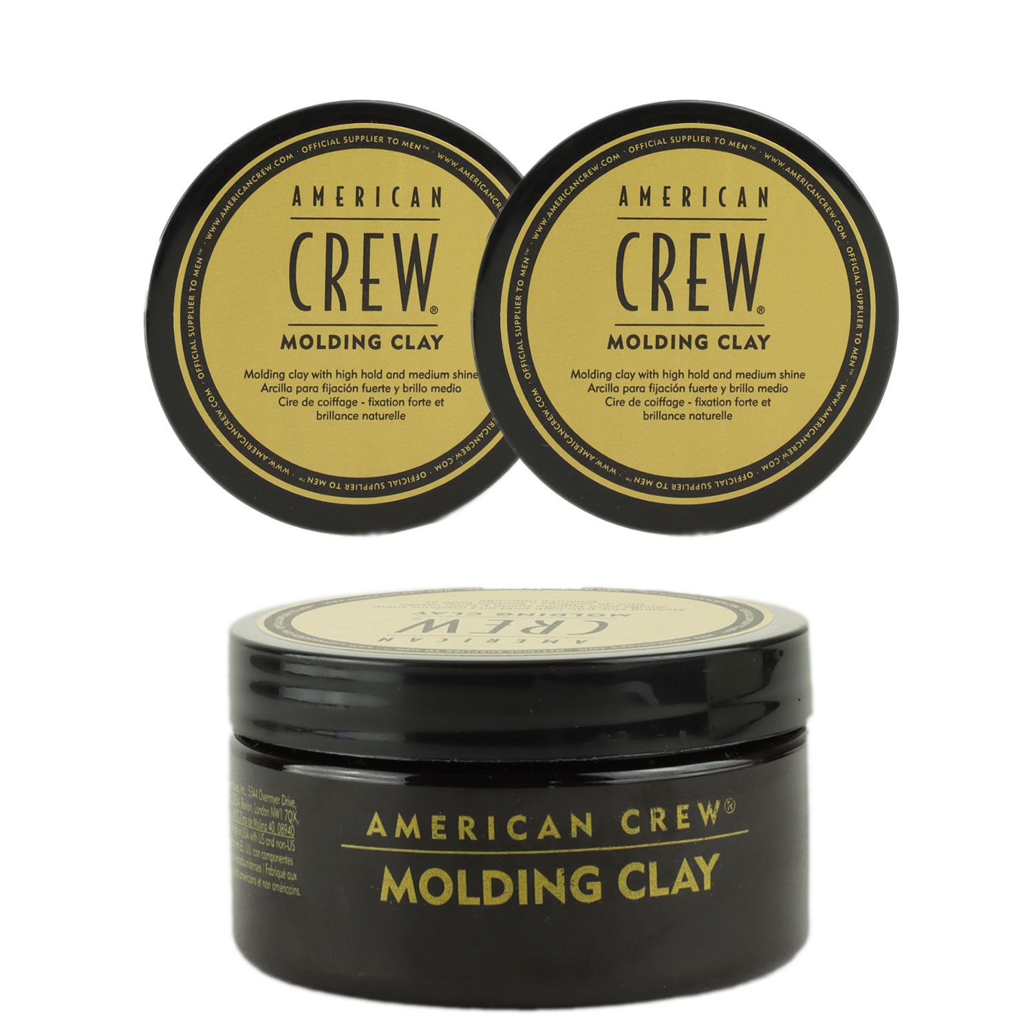 American Crew Classic Molding Clay 2 x 85 g Haarpaste Set