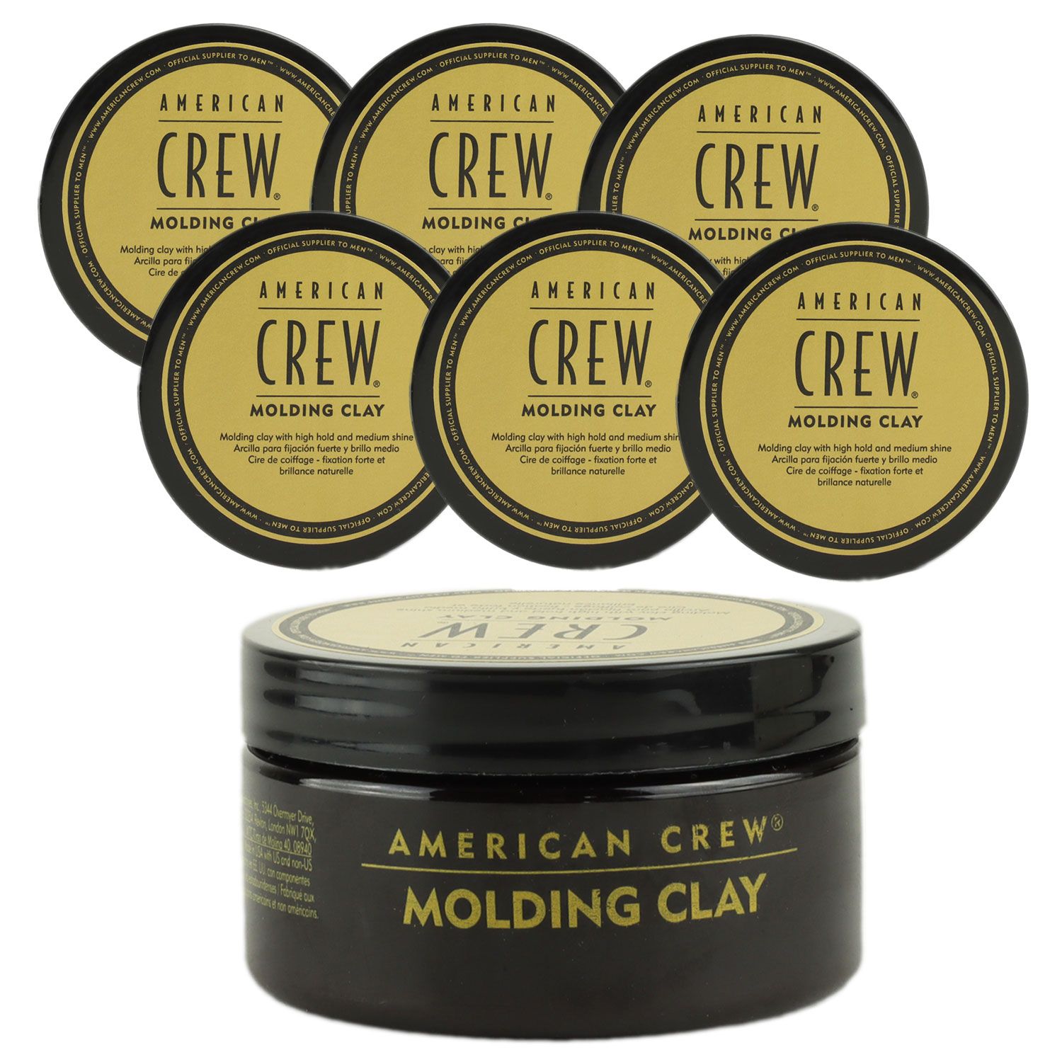 American Crew Classic Molding Clay 6 x 85 g Haarpaste Set