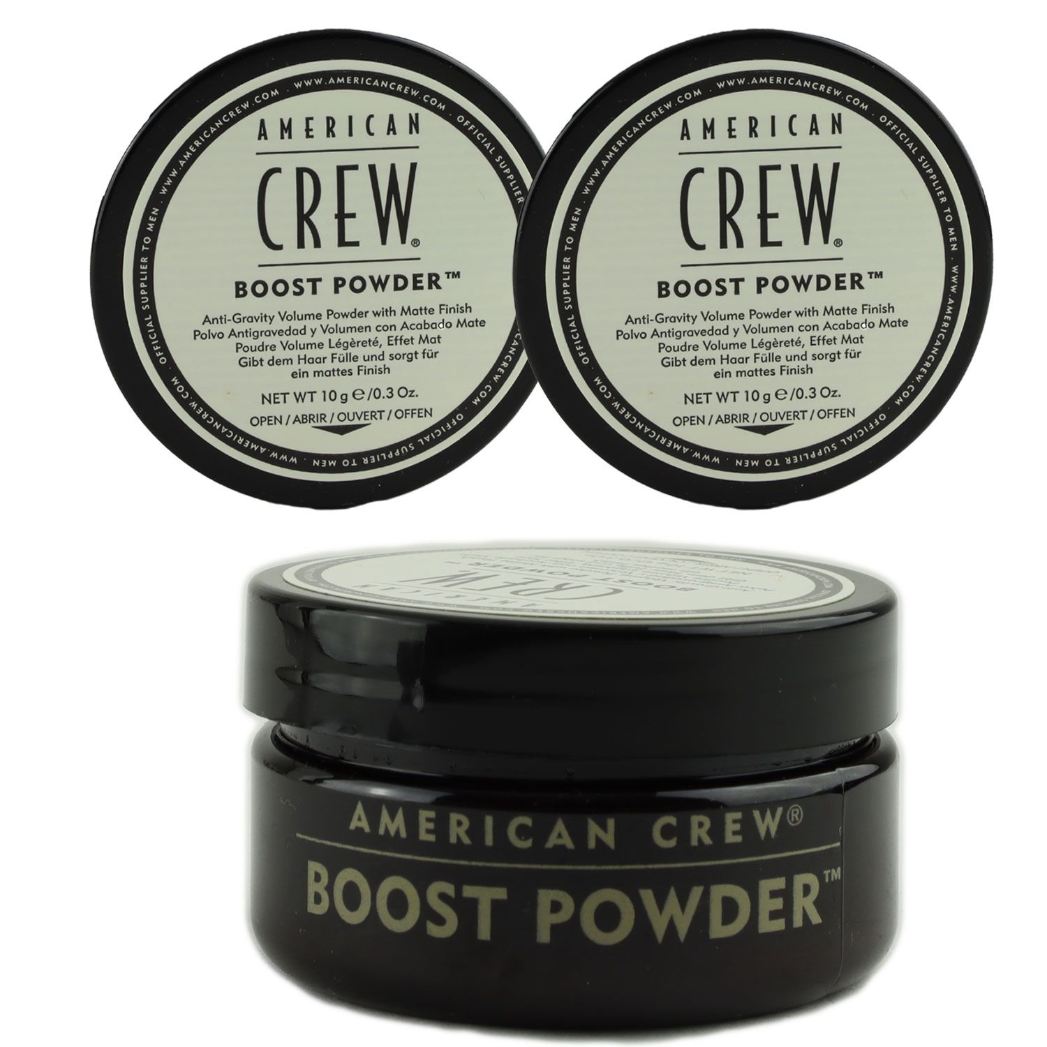 American Crew Classic Styling Boost Powder 2 x 10 g Haarverdichtung Volumenpuder Set