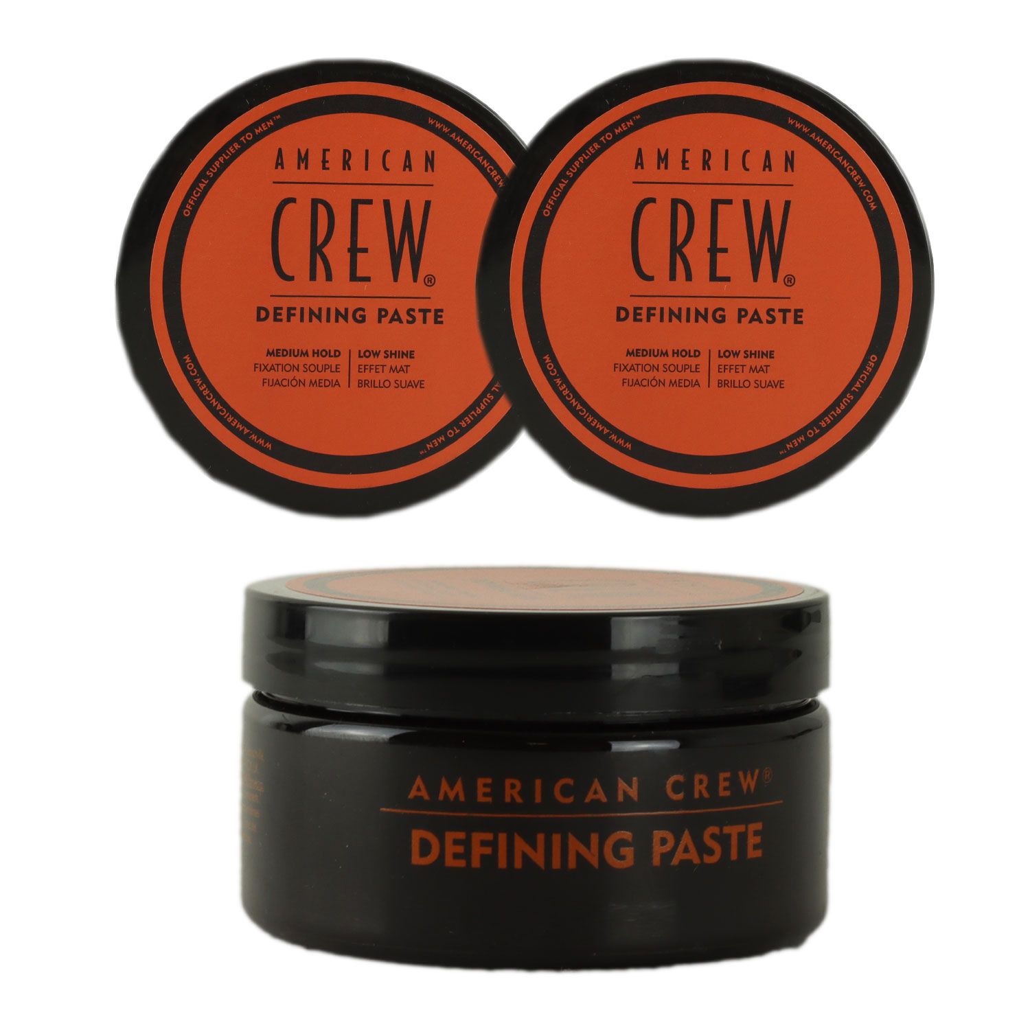 American Crew Defining Paste 2 x 85 g Haarpaste mittlerer Halt Set