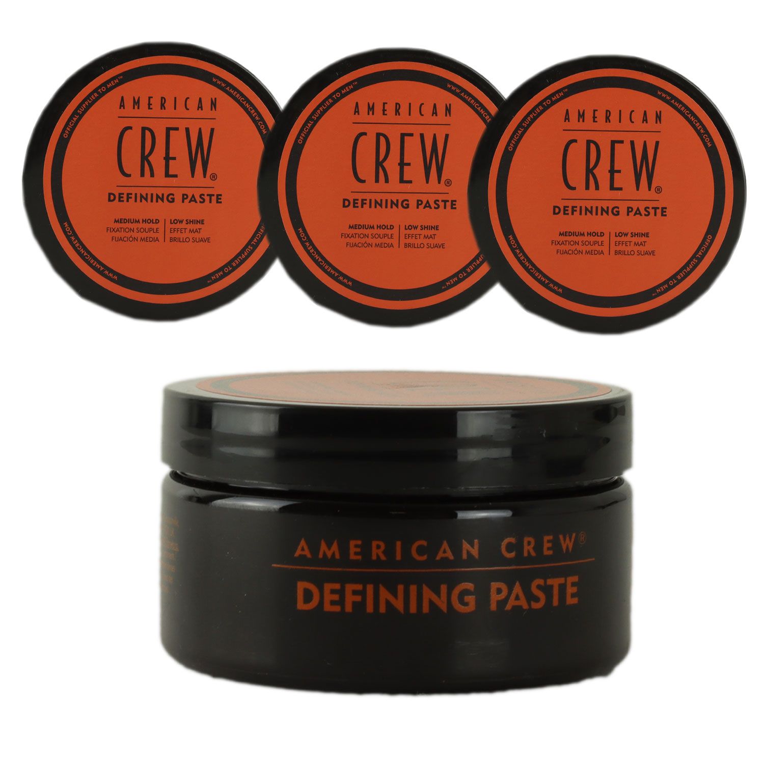American Crew Defining Paste 3 x 85 g Haarpaste mittlerer Halt Set