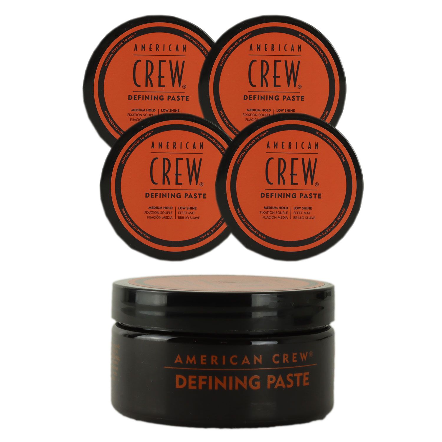 American Crew Defining Paste 4 x 85 g Haarpaste mittlerer Halt Set